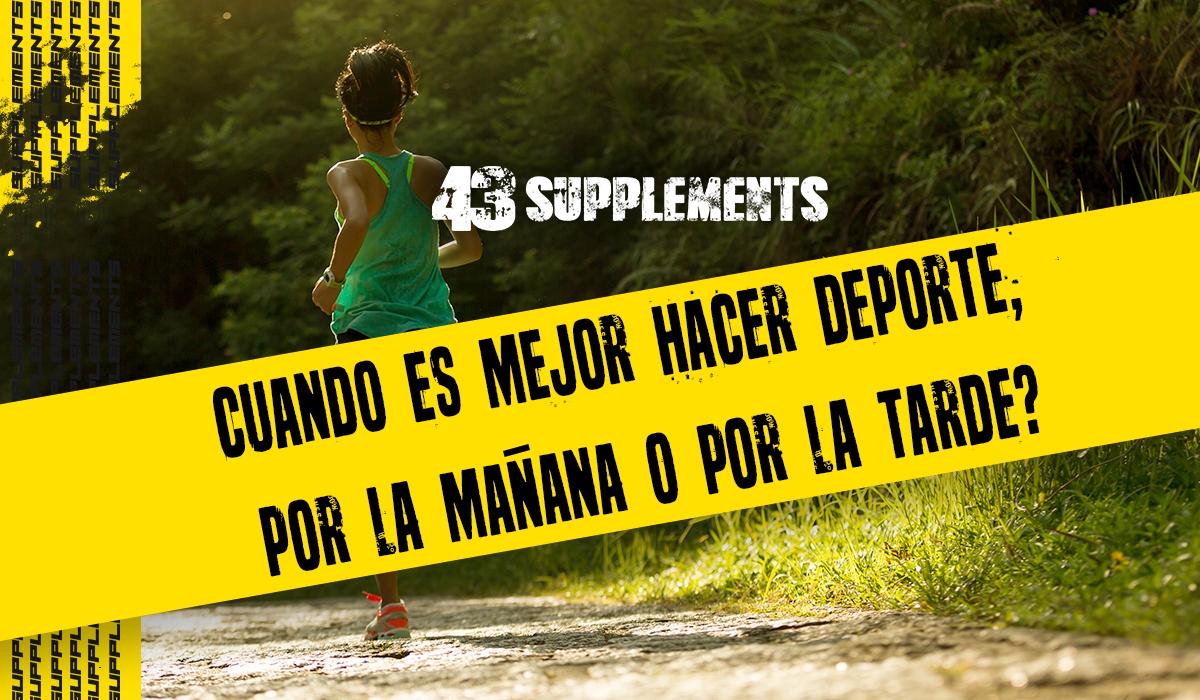 Cuando es mejor hacer deporte, ¿por la mañana o por la tarde?