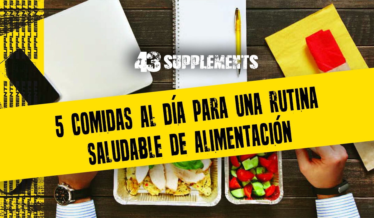 5 comidas al día para una rutina saludable de alimentación